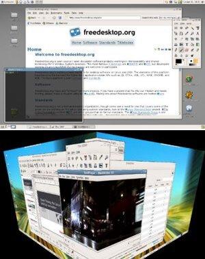 Linux获得真正3D桌面开源支持者喜不自禁